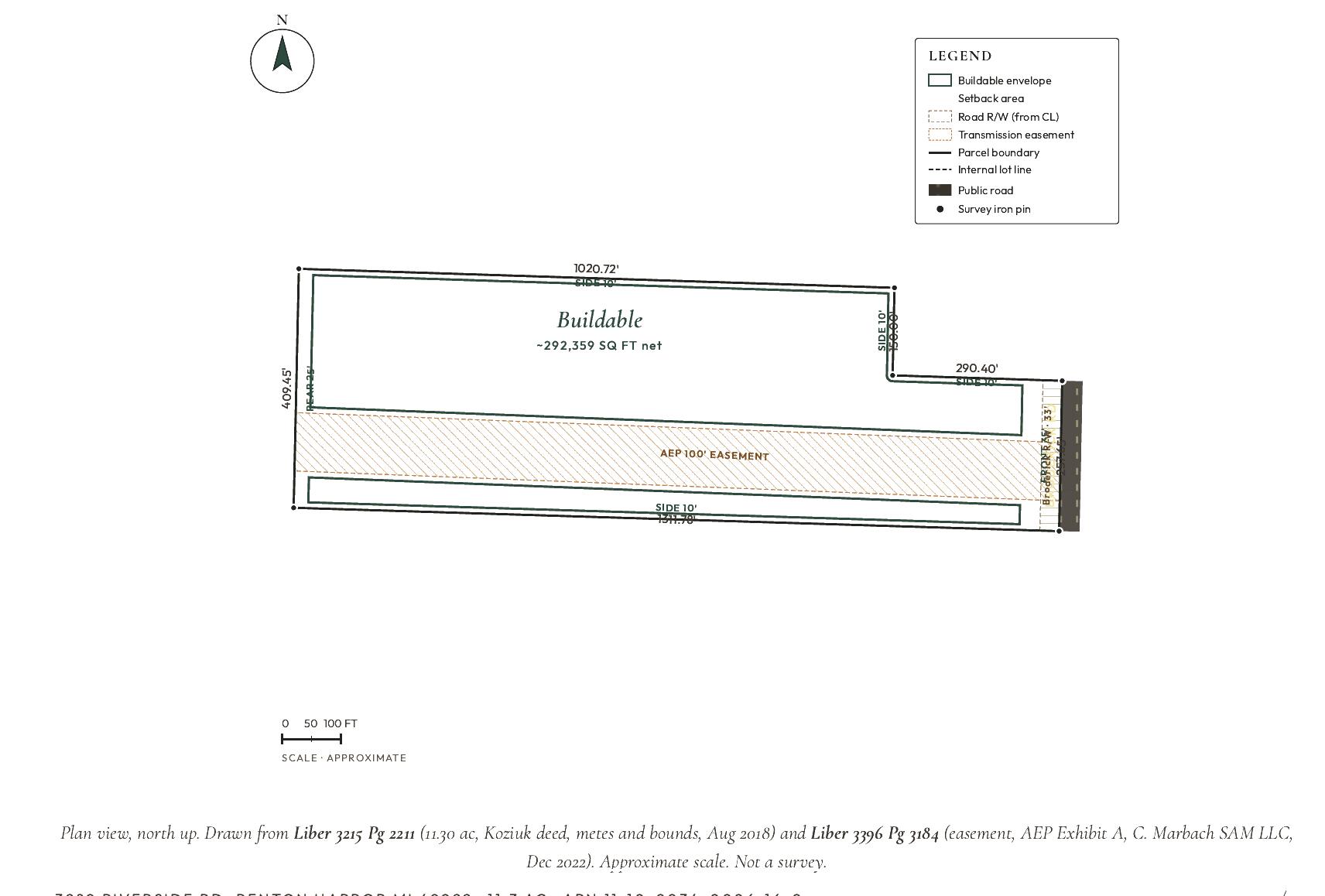 Vl Broderick Road Benton Harbor, MI 49022 - Photo 10 of 11 10_approximate envelope