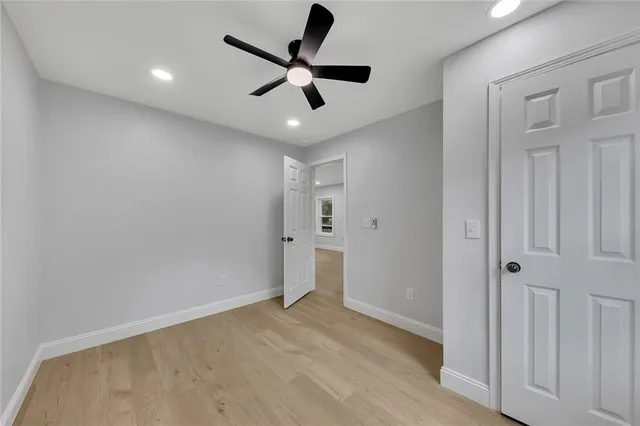 wooden floor in an empty room