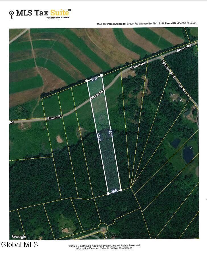 L40 Brown Road Warnerville, NY 12187 - Photo 10 of 10 Aerial