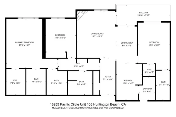 $975,000 | 16255 Pacific Circle, Unit 106, Huntington Beach, CA 92649