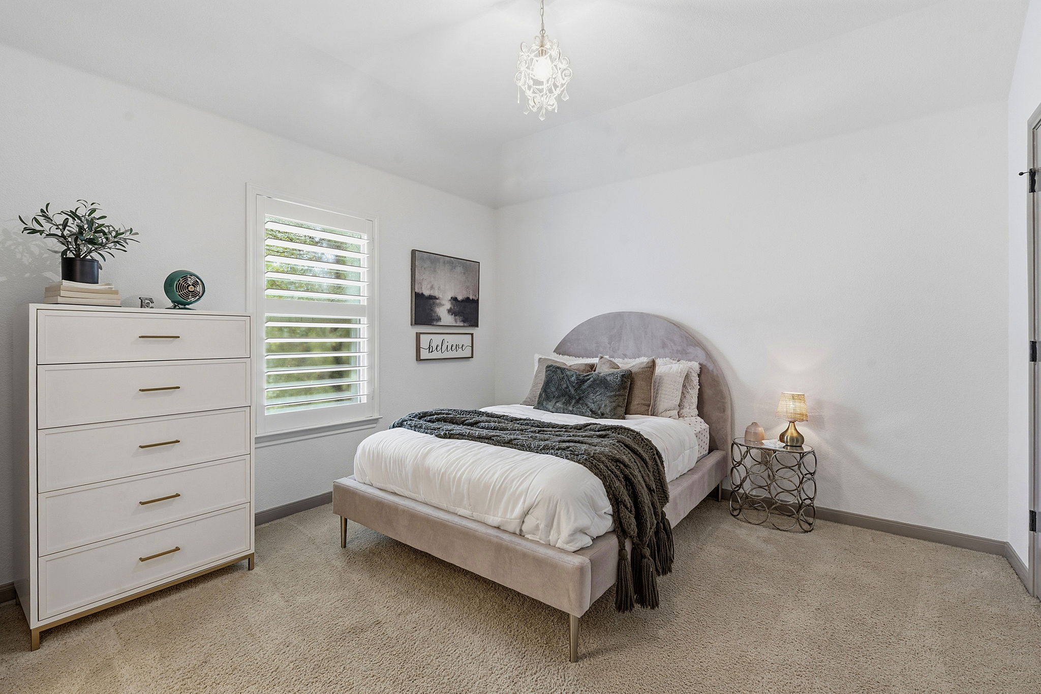 12321 Edenvale Path Austin, TX 78732 - Photo 26 of 36 Bedroom #3 - located upstairs.