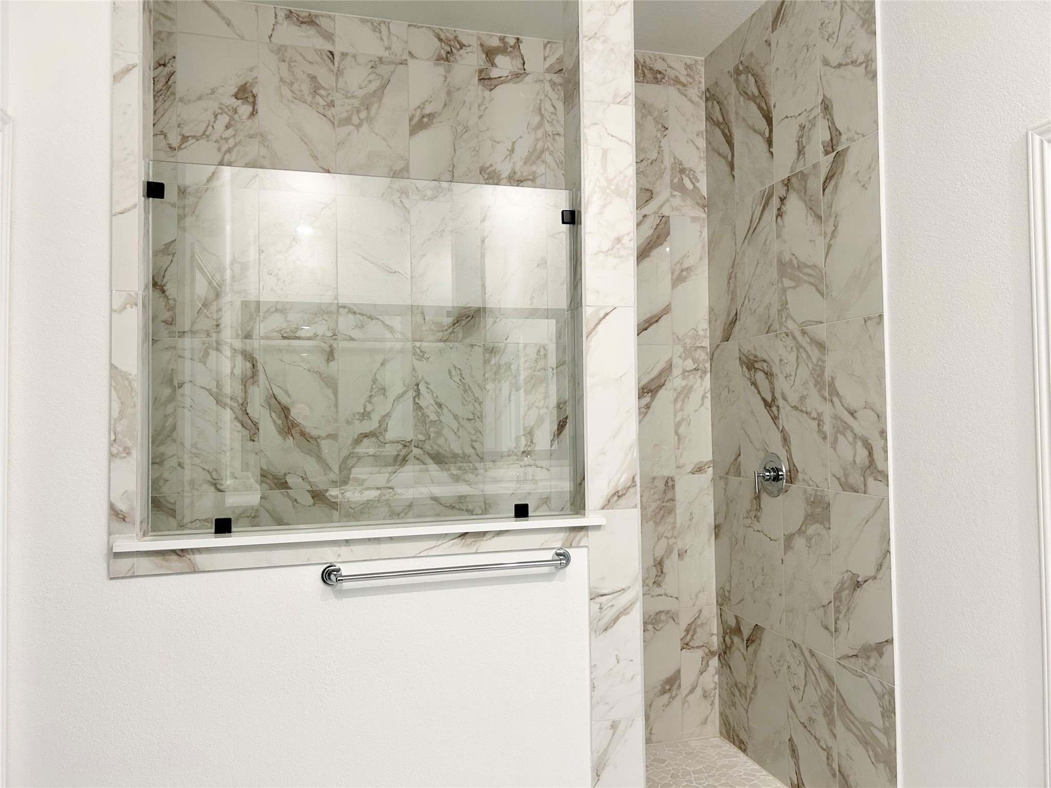 15310 Spanish Ranchos Way, Unit WAYS Cypress, TX 77433 - Photo 23 of 40 Full size walk in shower