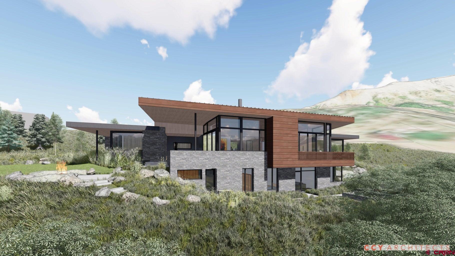 Lot 69 Josefa Lane Telluride, CO 81435 - Photo 2 of 24 a front view of a house with a yard