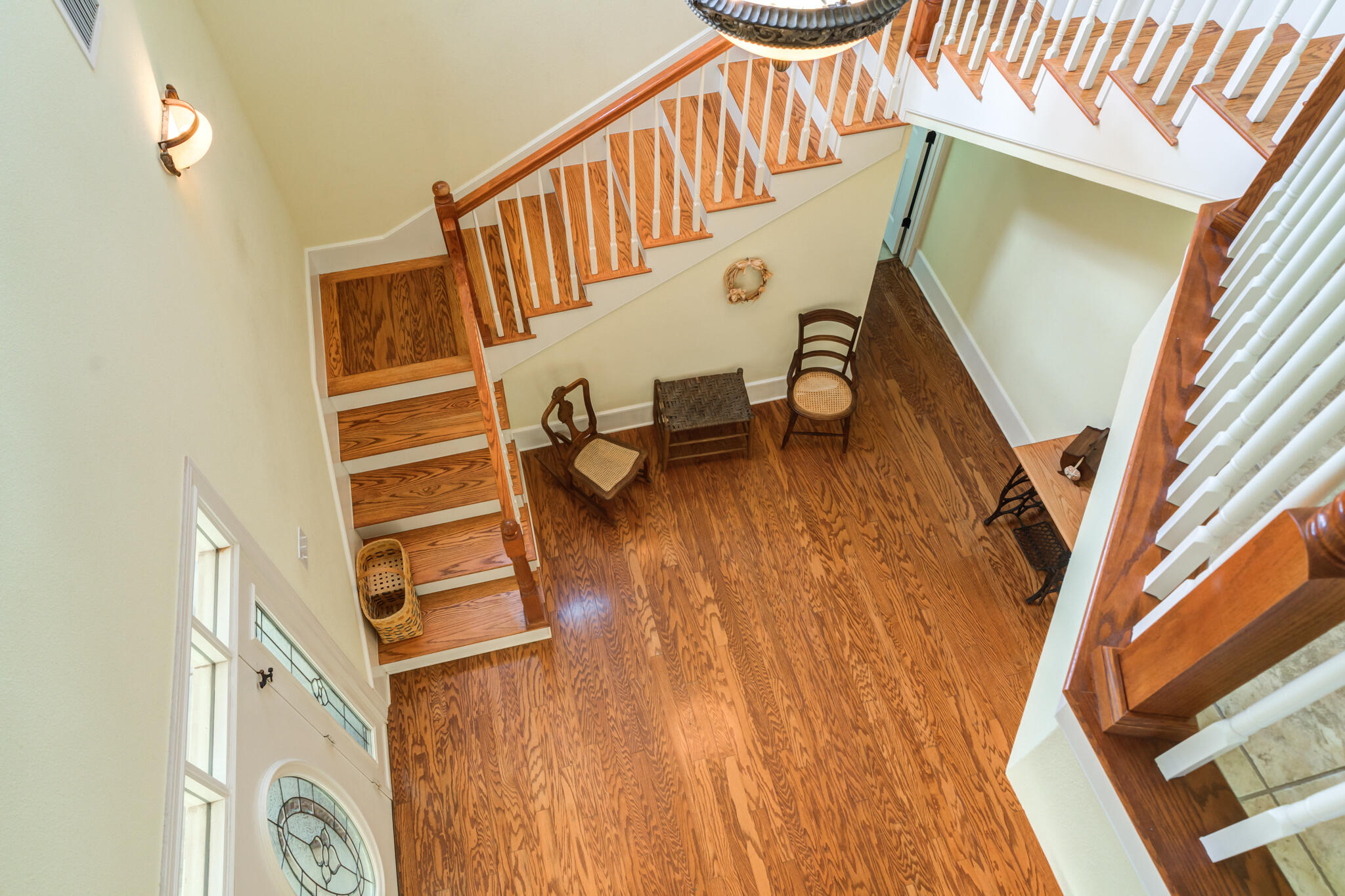 4709 116th Street Lubbock, TX 79424 - Photo 13 of 58 a view of entryway with wooden floor and a front door