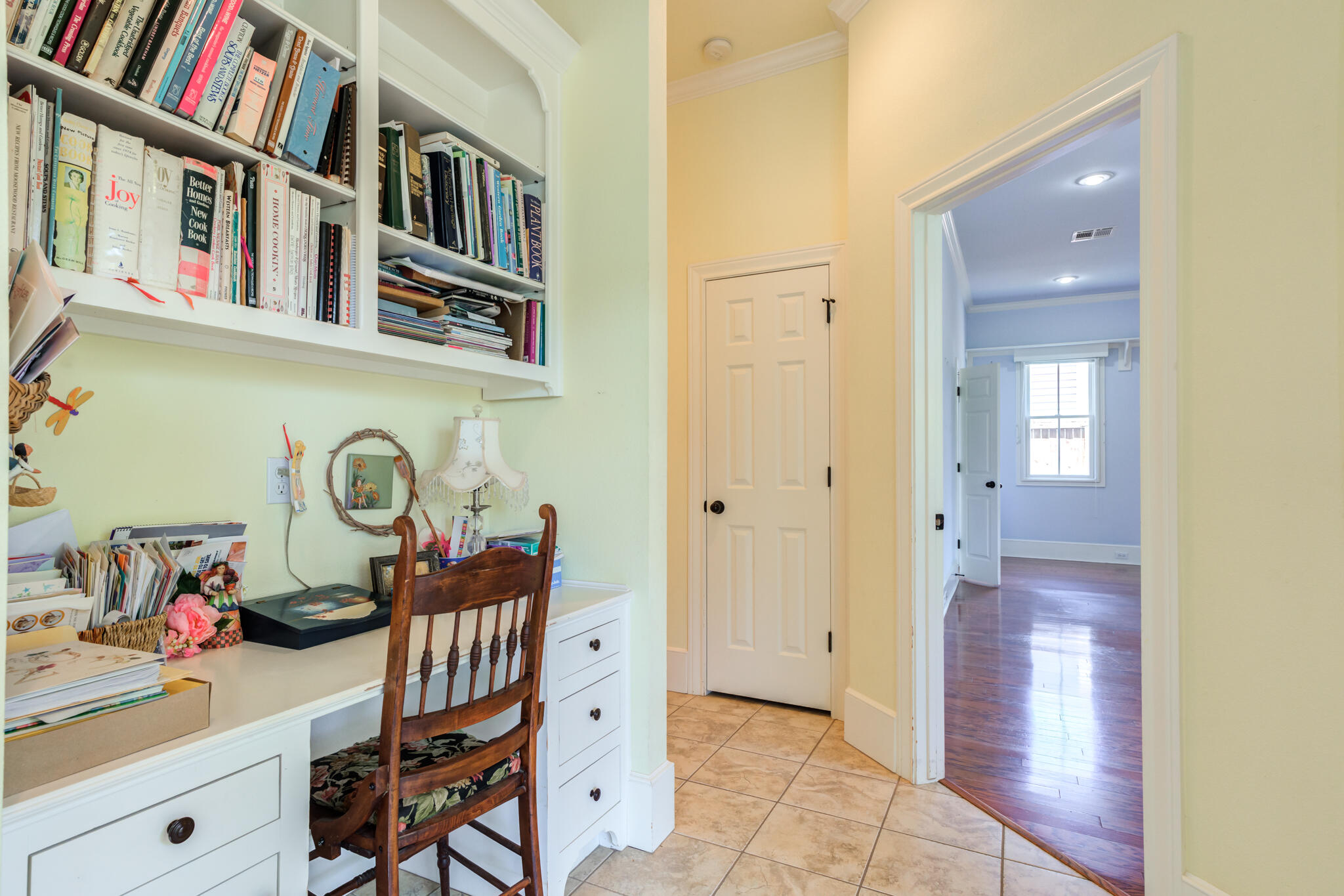 4709 116th Street Lubbock, TX 79424 - Photo 31 of 58 a view of an entryway with wooden floor