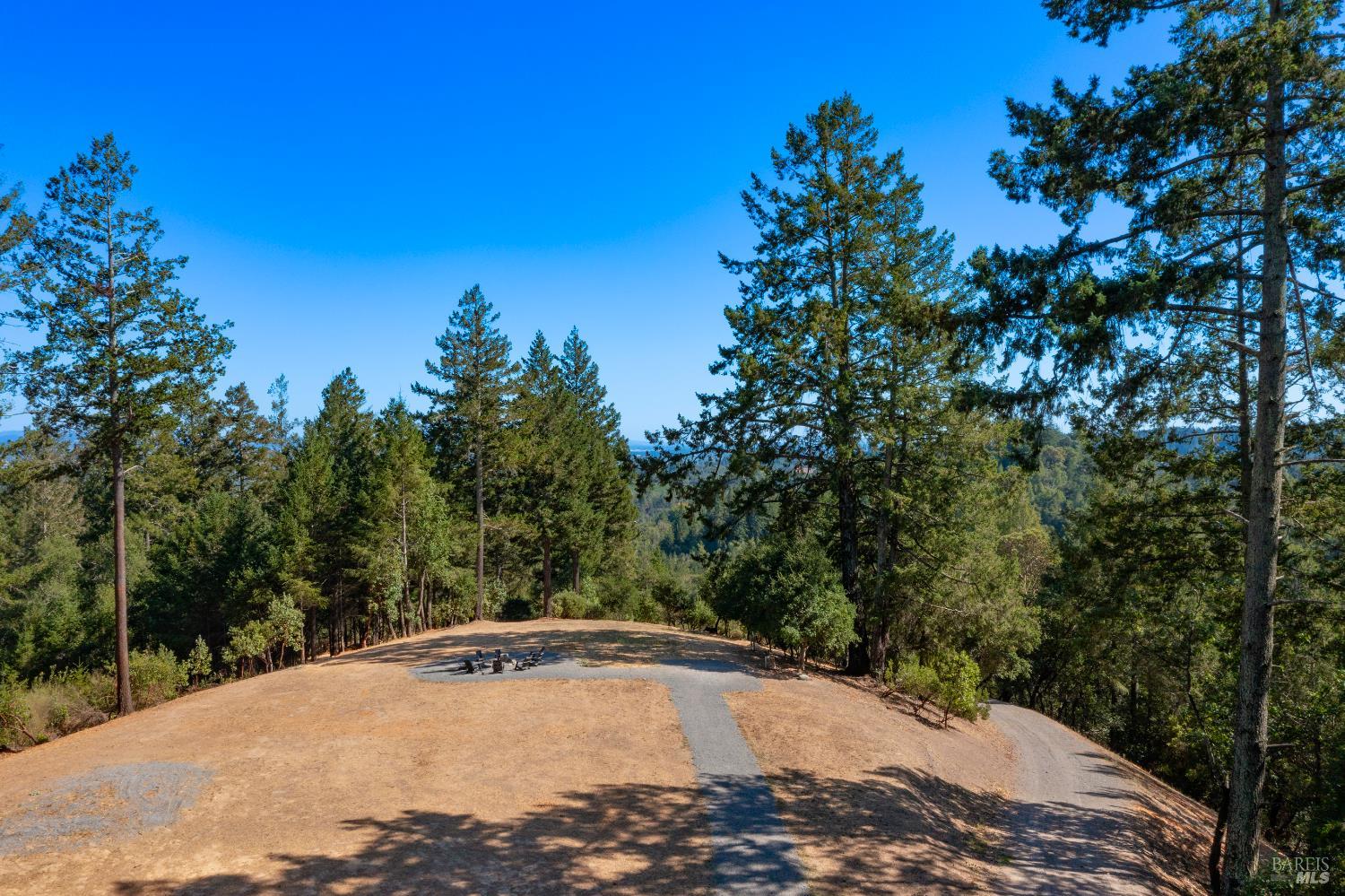 1260 Emerald Ranch Road Healdsburg, CA 95448 - Photo 5 of 10 a view of a backyard of a house