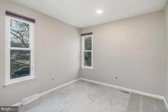 a view of room with window