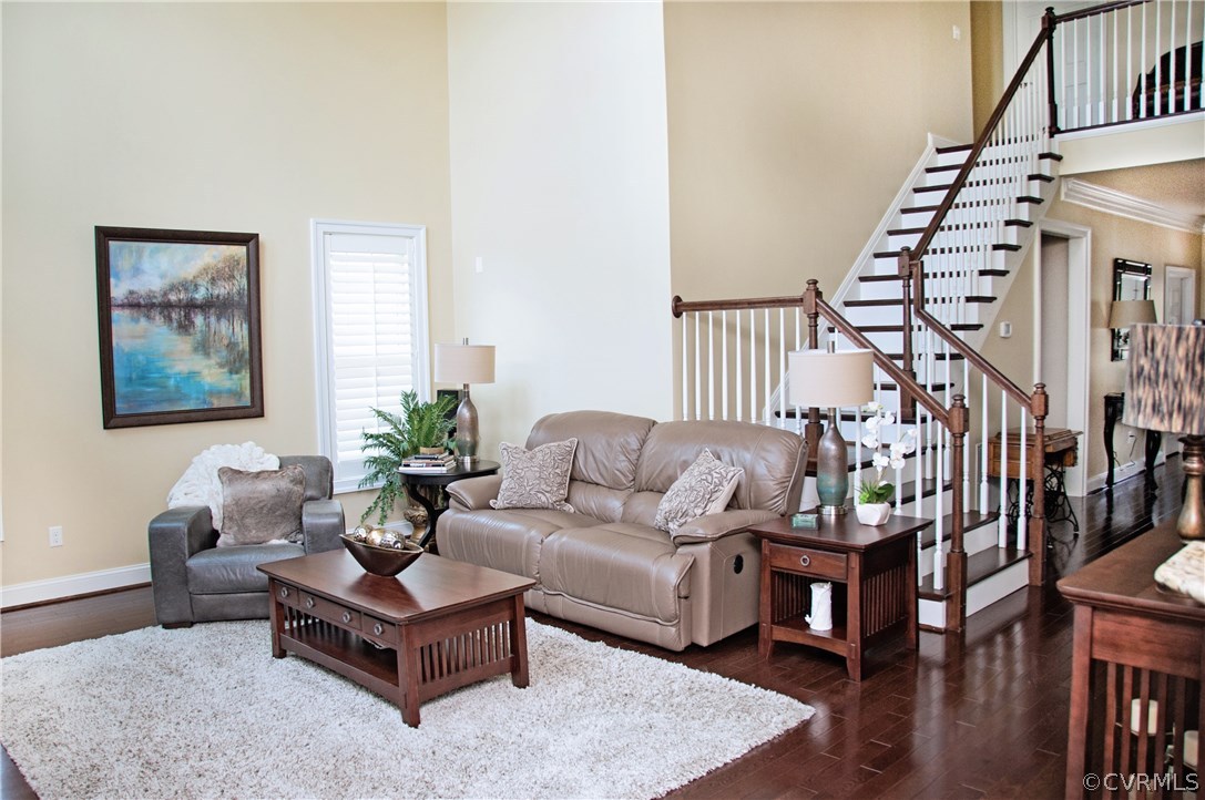 3701 Bircham Loop Midlothian, VA 23113 - Photo 4 of 24 a living room with furniture and wooden floor