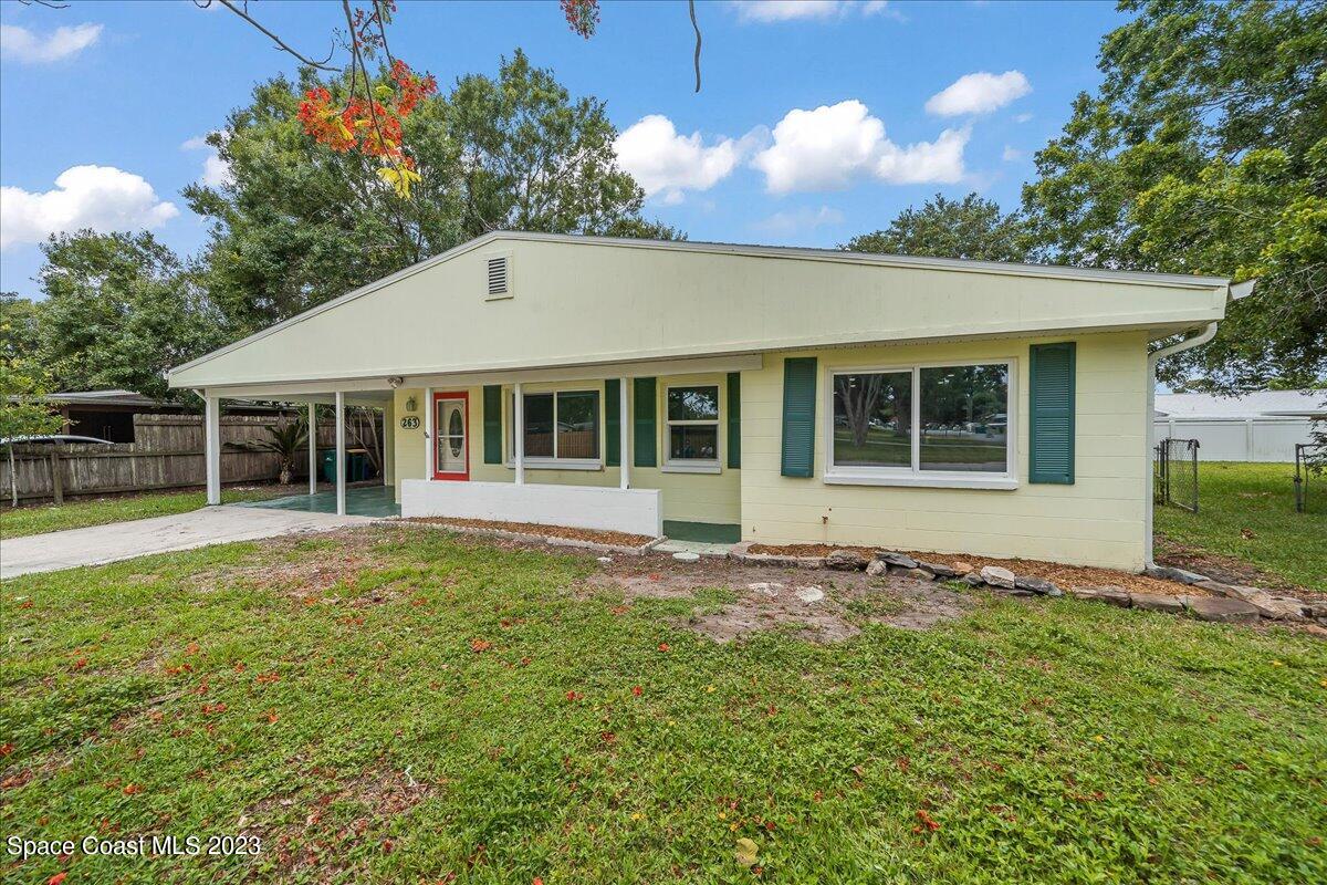 263 Edward Road Melbourne, FL 32904 - Photo 2 of 23 Front of the home