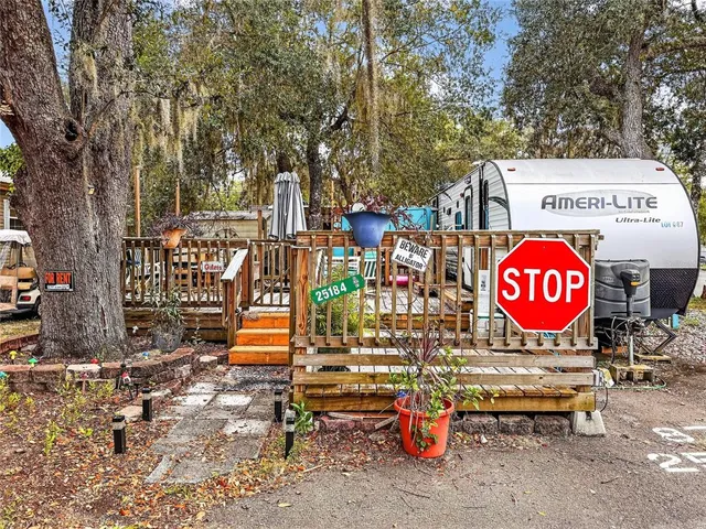 a view of outdoor space with garden