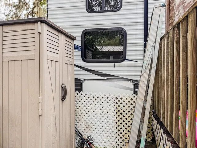 a view of a white door of the house