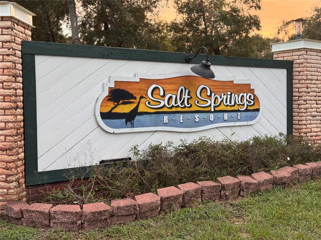 25184 Northeast 143rd Place Salt Springs, FL 32134 - Photo 42 of 42 a street sign that is on a wall