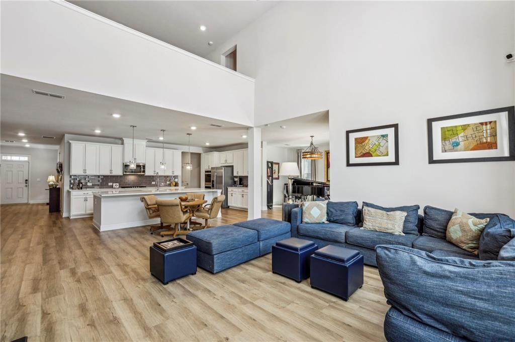 4257 Freight Street Tucker, GA 30084 - Photo 13 of 41 a living room with furniture and kitchen view