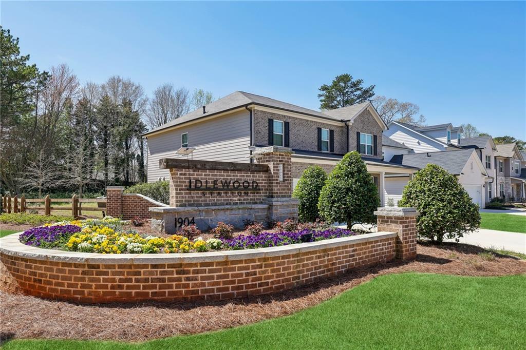 4257 Freight Street Tucker, GA 30084 - Photo 41 of 41 a front view of a house with a garden