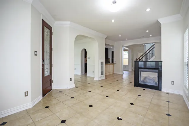 a view of kitchen with furniture and window