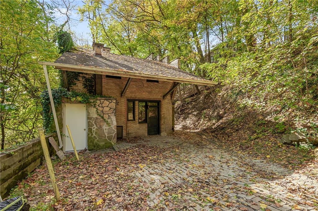 a view of a small house