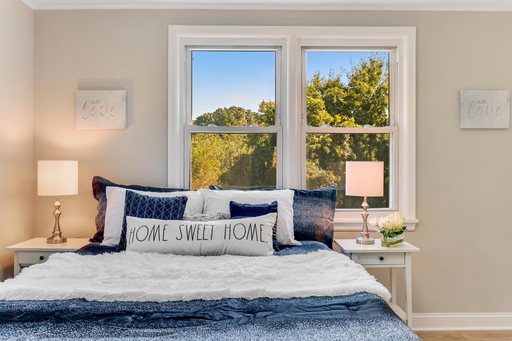 11410 Waples Mill Road Oakton, VA 22124 - Photo 27 of 62 Bedroom #1 - cozy retreat with serene views.