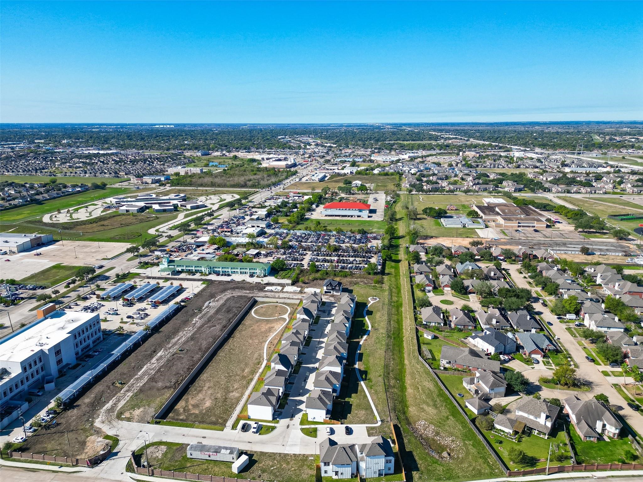 6702 Metro Boulevard, Unit 8 Houston, TX 77083 - Photo 32 of 36 an aerial view of a city