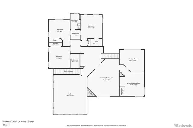 $1,250,000 | 11584 Pine Canyon Lane, Parker, CO 80138