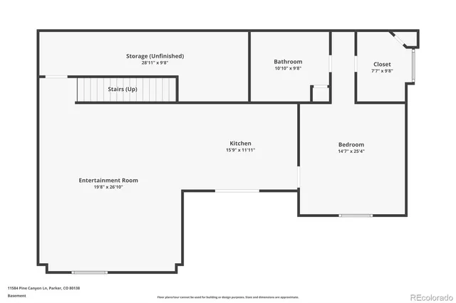 $1,250,000 | 11584 Pine Canyon Lane, Parker, CO 80138