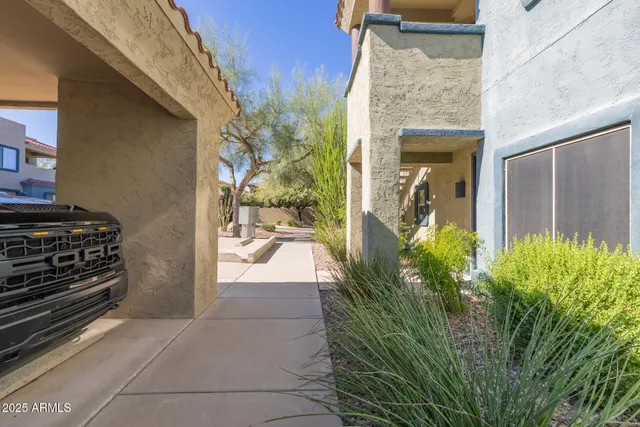 a view of a corridor
