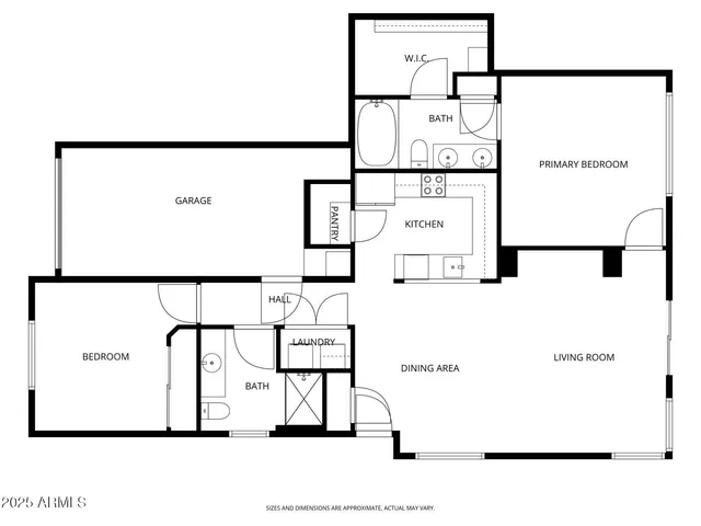 a picture of a wall with a white fence