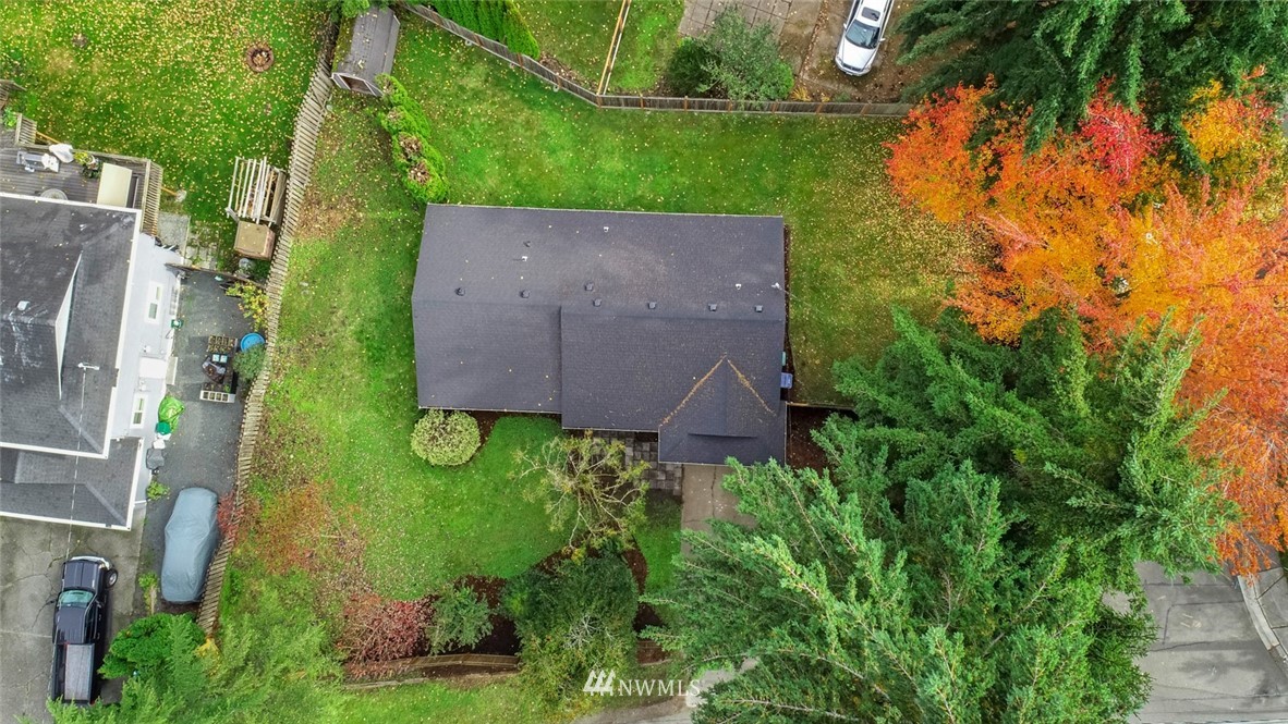 20711 Filbert Drive Bothell, WA 98012 - Photo 25 of 25 an aerial view of residential house with outdoor space and trees all around