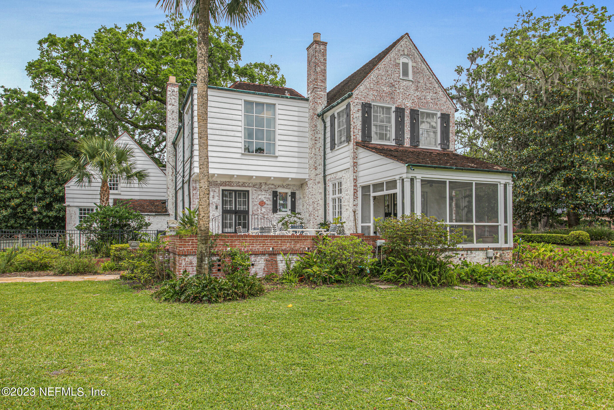 front view of house with a yard
