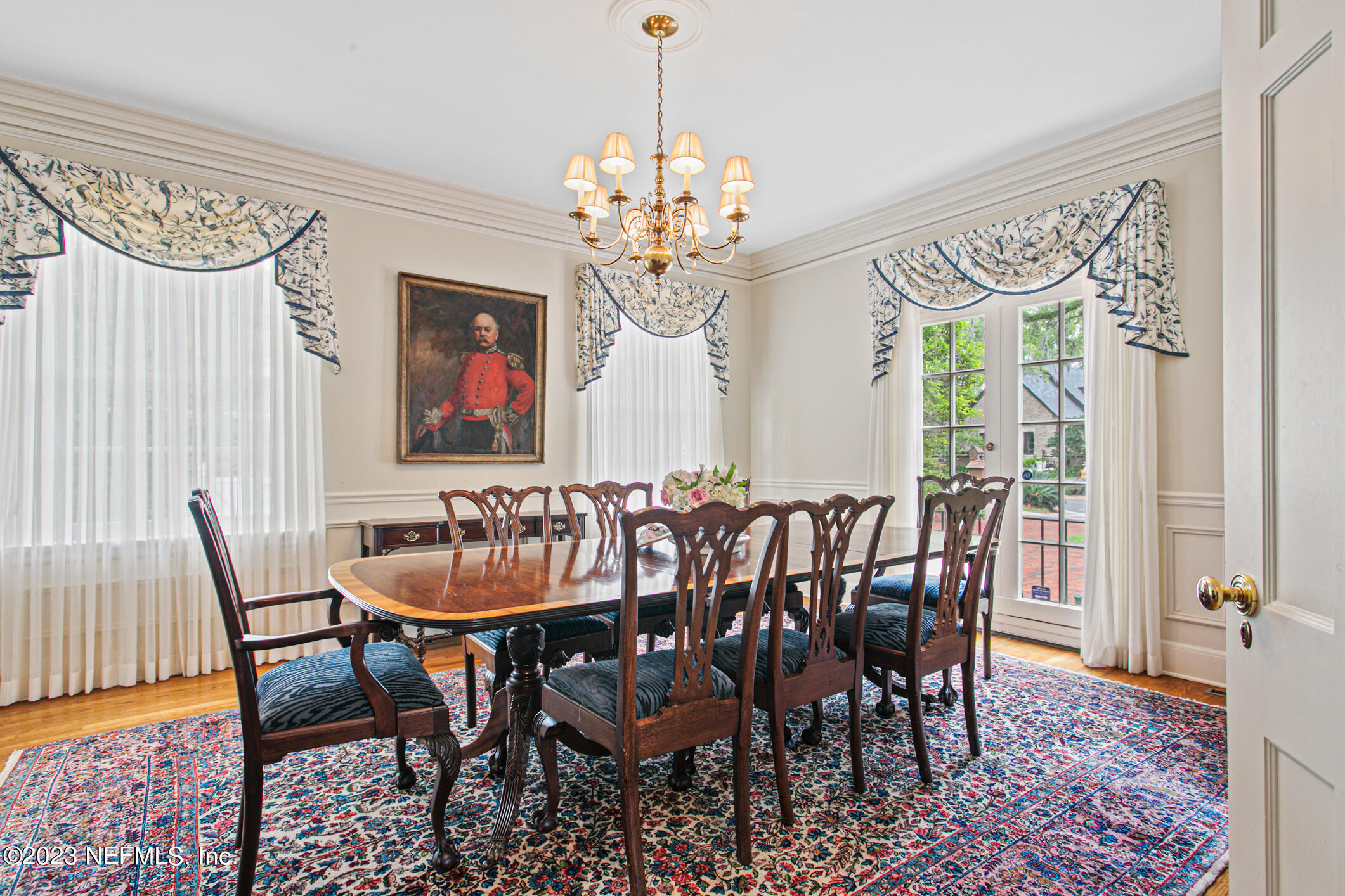 2103 River Road Jacksonville, FL 32207 - Photo 11 of 67 a view of a dining room with furniture window and wooden floor