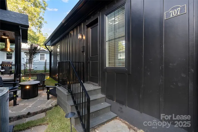 a view of outdoor space and deck