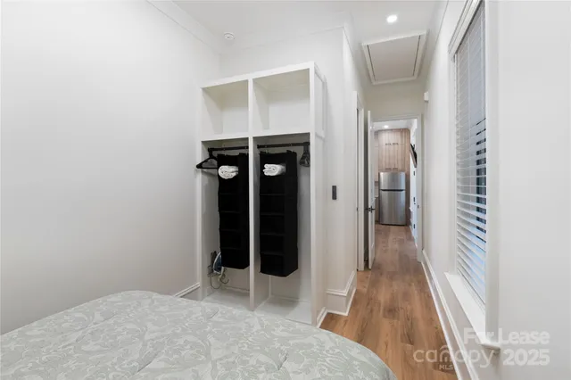 wooden floor in a gallery