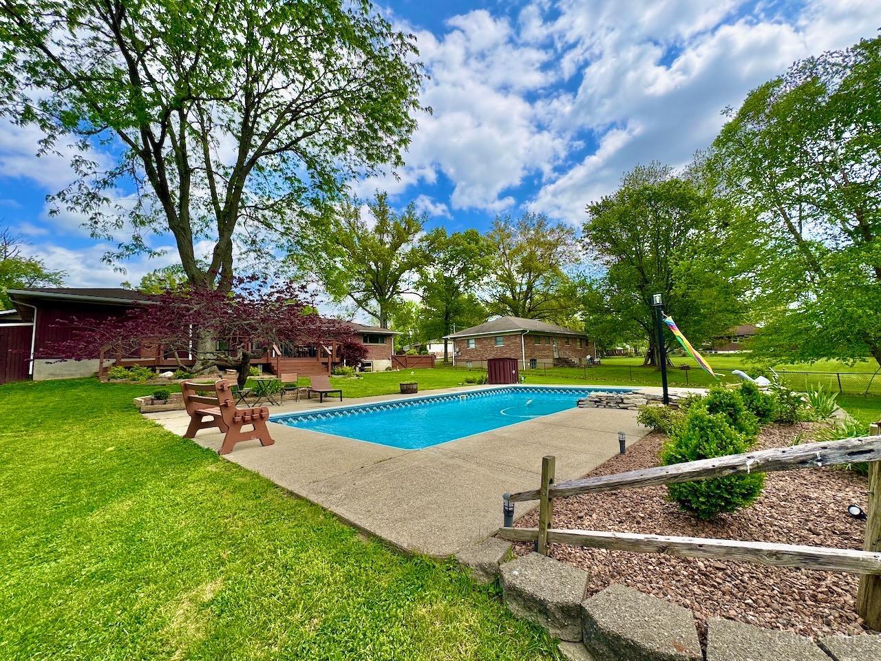 7877 State Road Cincinnati, OH 45255 - Photo 47 of 54 Pool looking at the back of the house