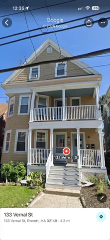 $2,500 | 133 Vernal Street, Unit 2, Everett, MA 02149