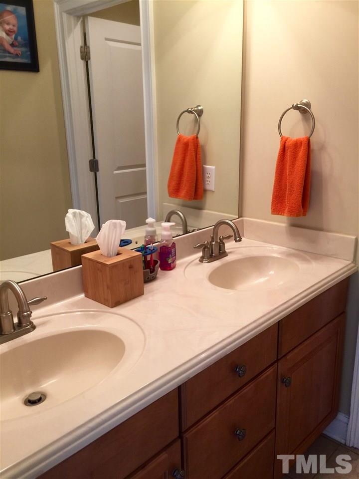 1024 Stone Eagle Lane Raleigh, NC 27610 - Photo 22 of 25 Upstairs Bathroom