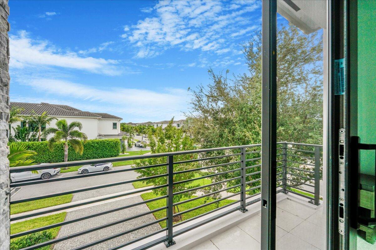 9093 Chauvet Way Boca Raton, FL 33496 - Photo 15 of 31 a view of a balcony with an outdoor space