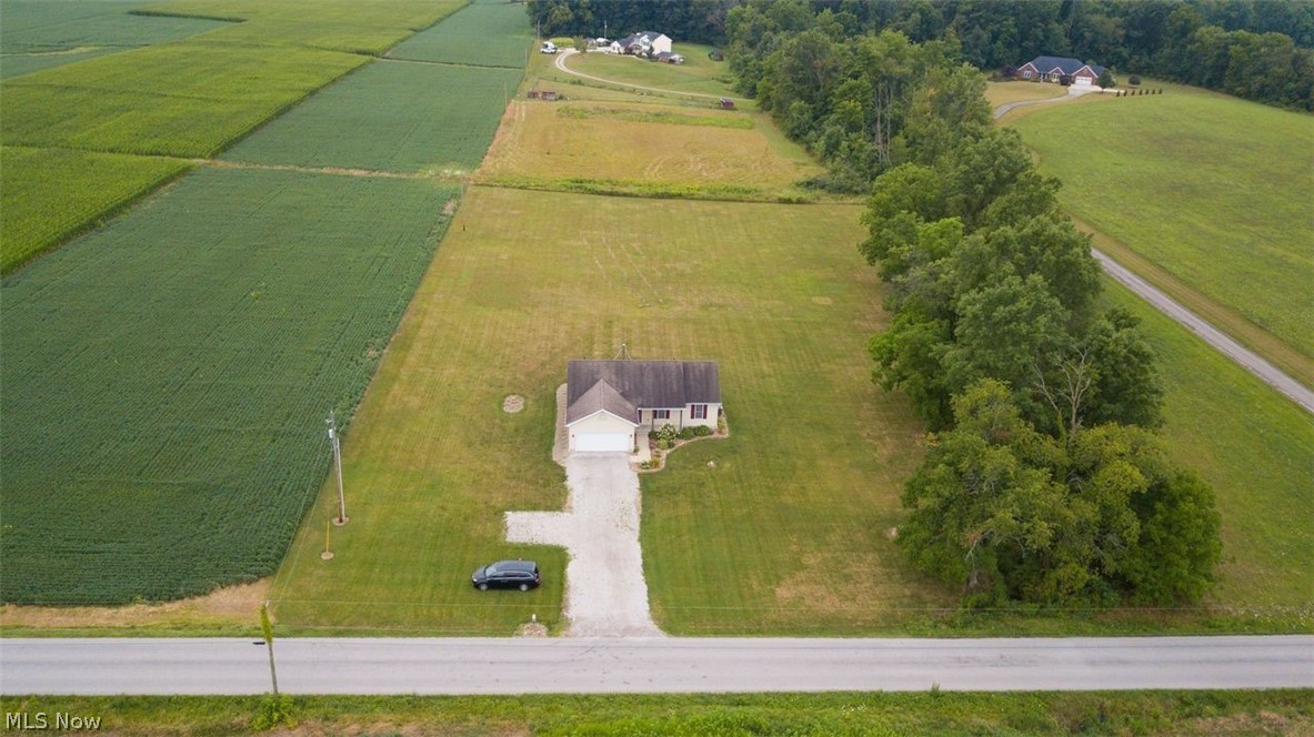 8878 Finley Road Wooster, OH 44691 - Photo 4 of 23 Bird's eye view with a rural view