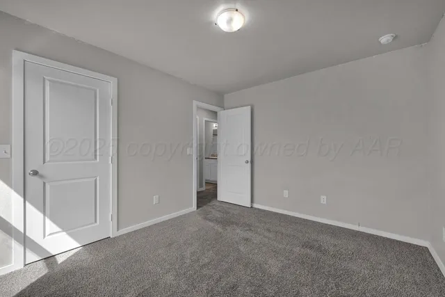 a view of empty room