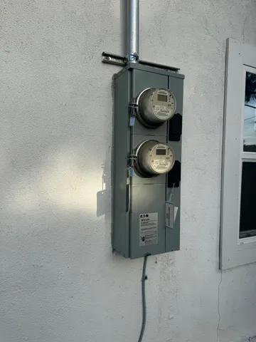 a plant that is in front of a house