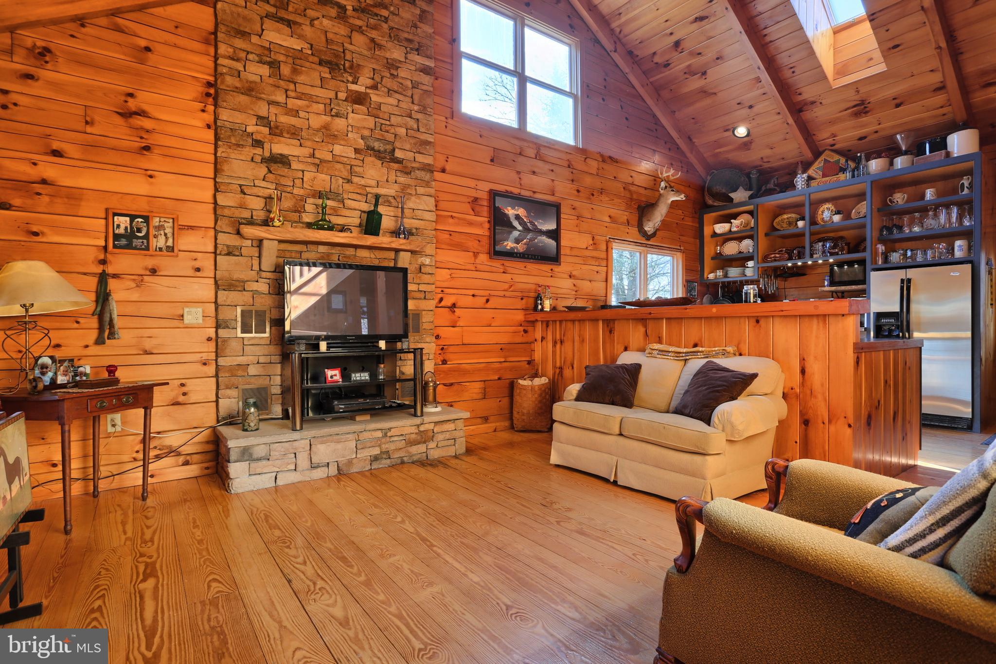 131 Valley View Road Myerstown, PA 17067 - Photo 13 of 67 Stone fireplace view