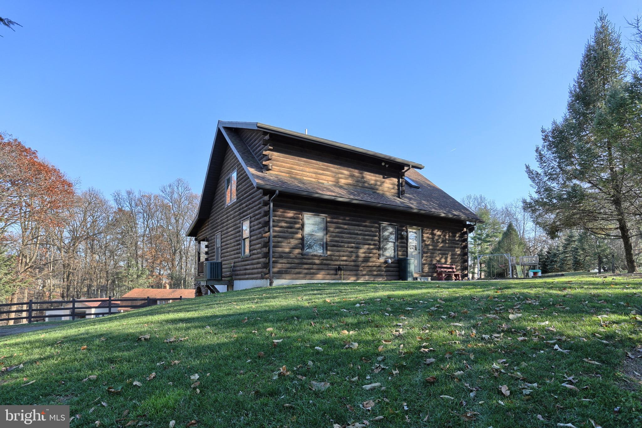 131 Valley View Road Myerstown, PA 17067 - Photo 4 of 67 West Side of Log Home