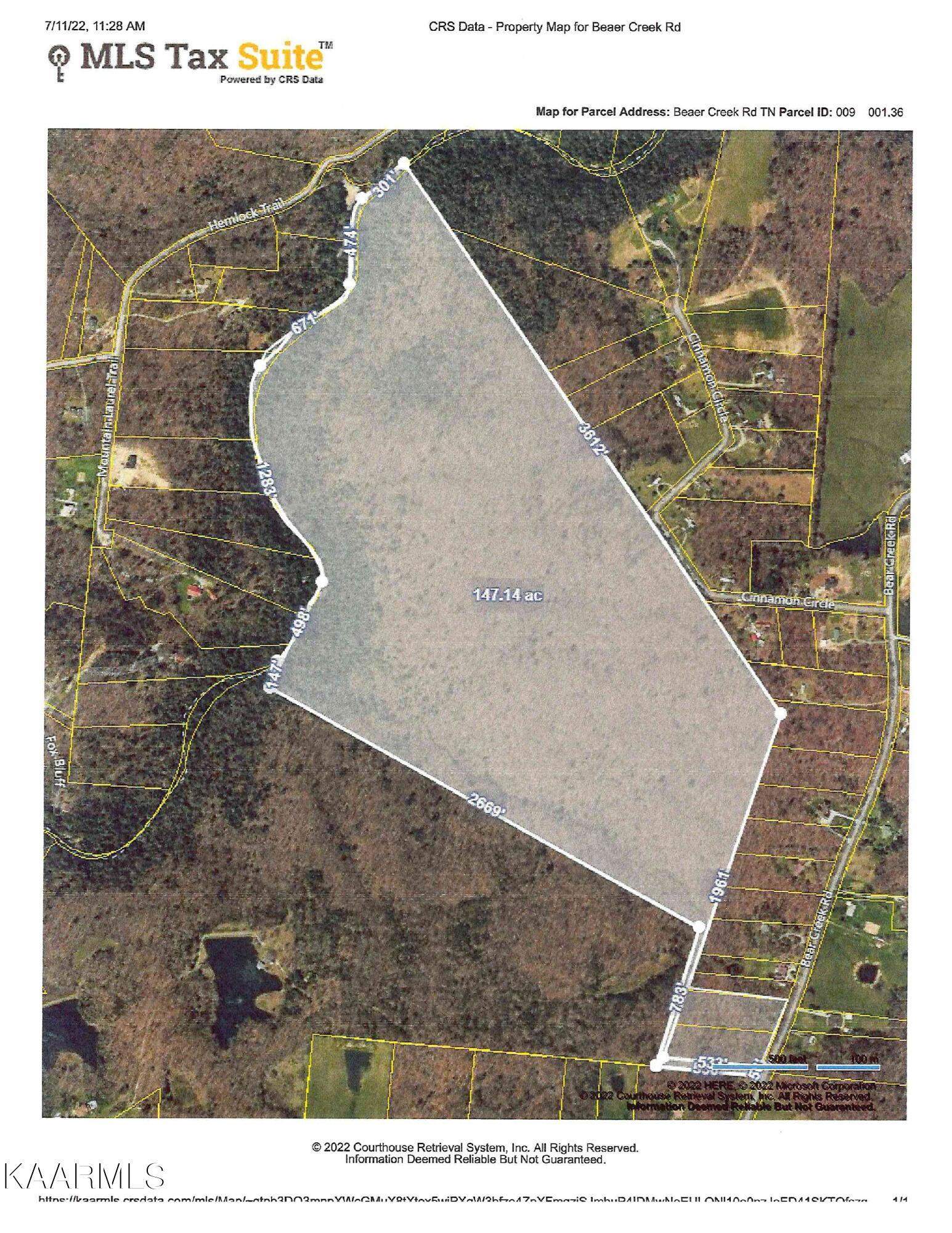 Bear Creek Road Crossville, TN 38571 - Photo 1 of 23 Aerial