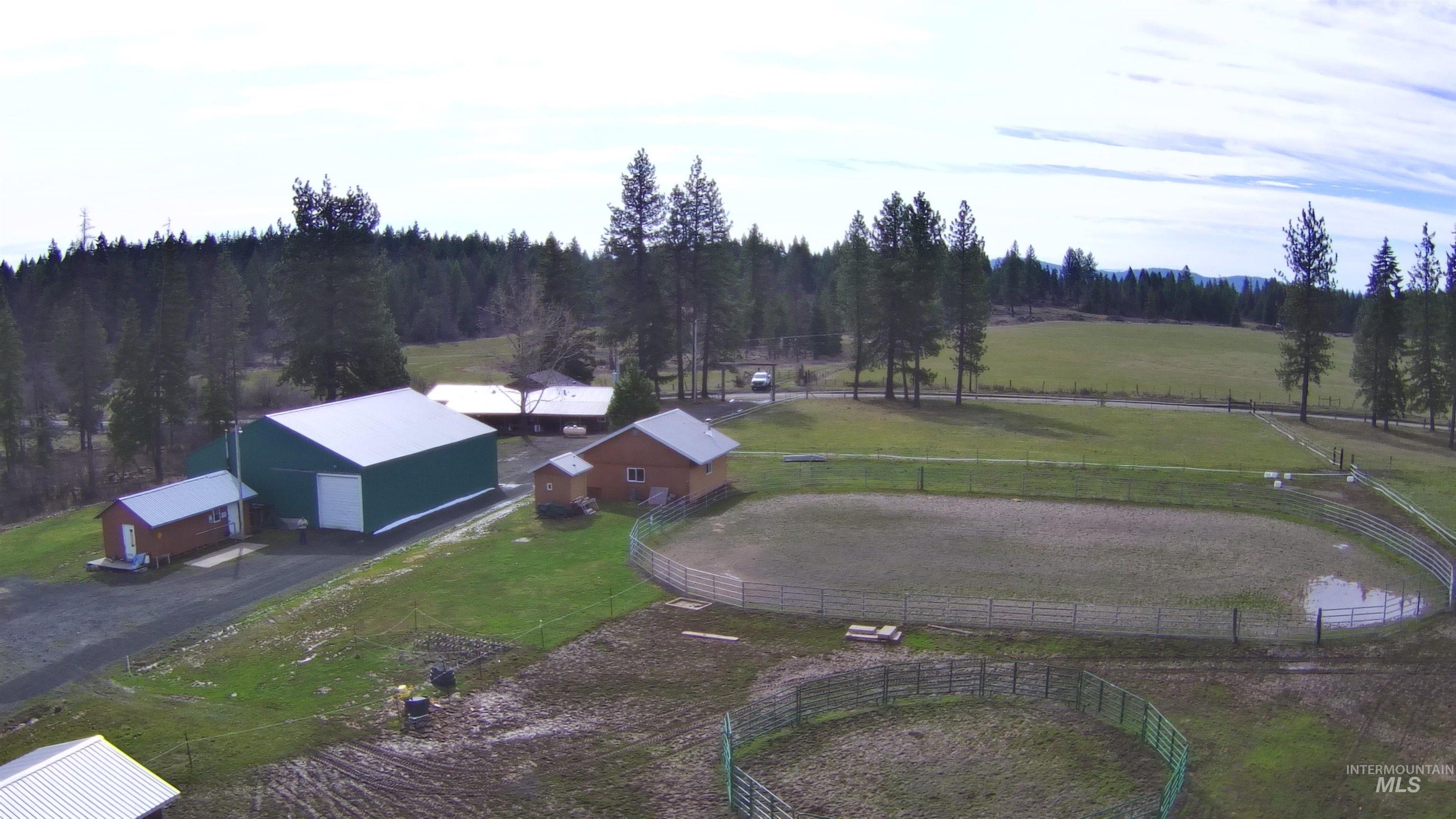 10749 Upper Fords Creek Road Orofino, ID 83544 - Photo 4 of 45 Overview of rural landscape with a heavily wooded area