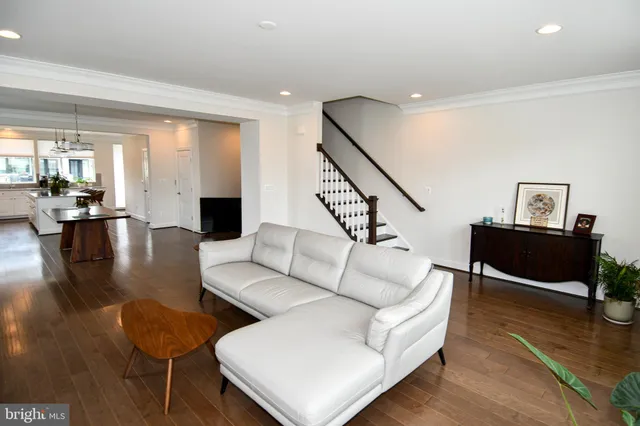 a kitchen with counter top space and appliances