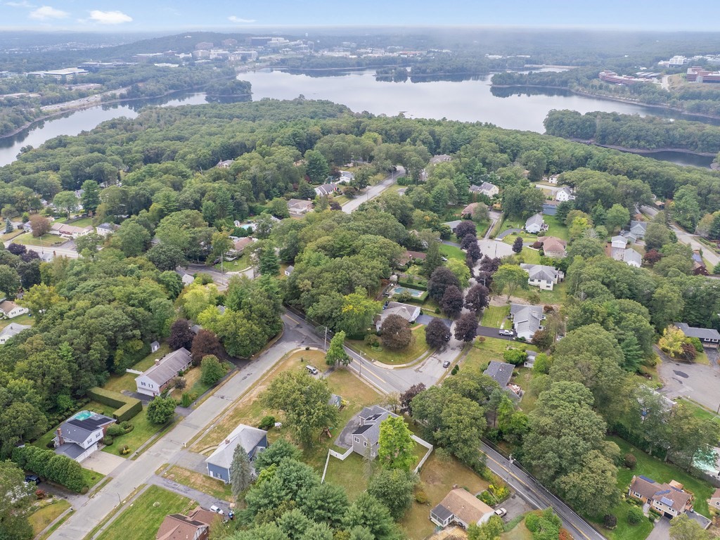 1767 Trapelo Road Waltham, MA 02451 - Photo 36 of 39 an aerial view of a city with lots of residential buildings