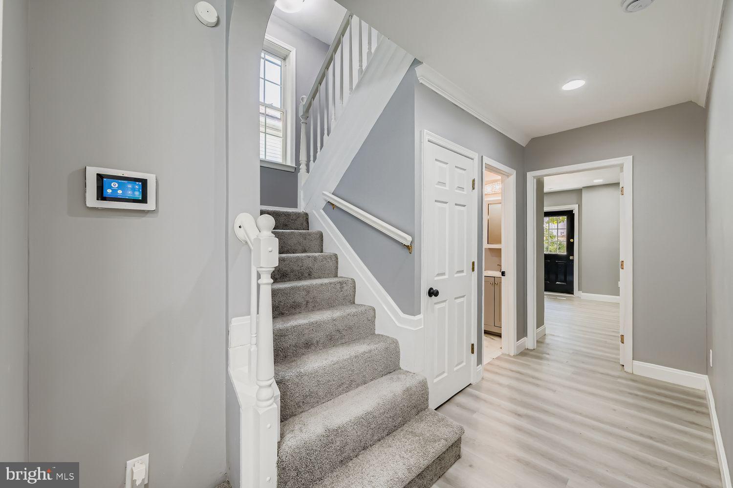 3415 Springdale Avenue Baltimore, MD 21216 - Photo 14 of 33 Tucked away Switchback Stairs leads upstairs