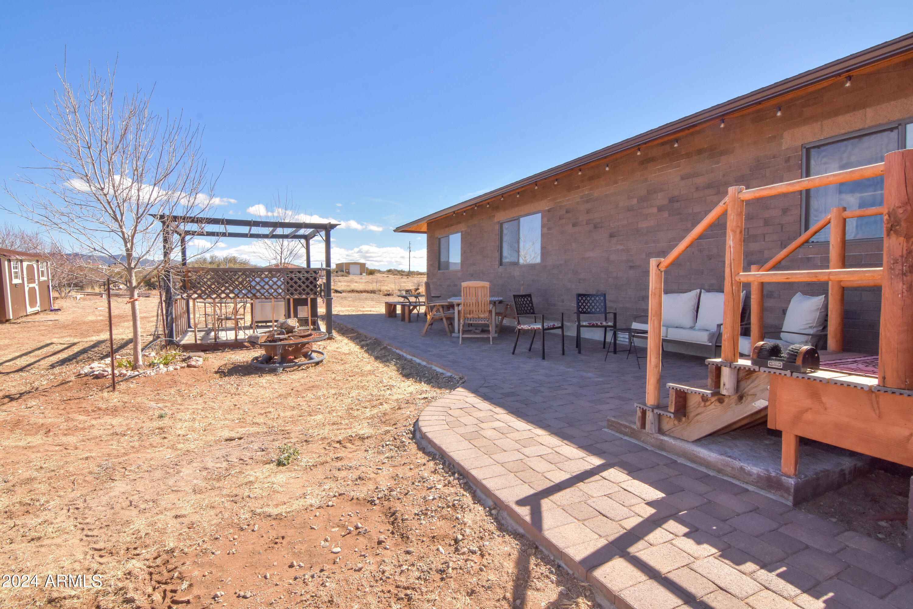 6951 Musgrove Road Skull Valley, AZ 86338 - Photo 33 of 52 Barbecue Area and Open Paver Patio