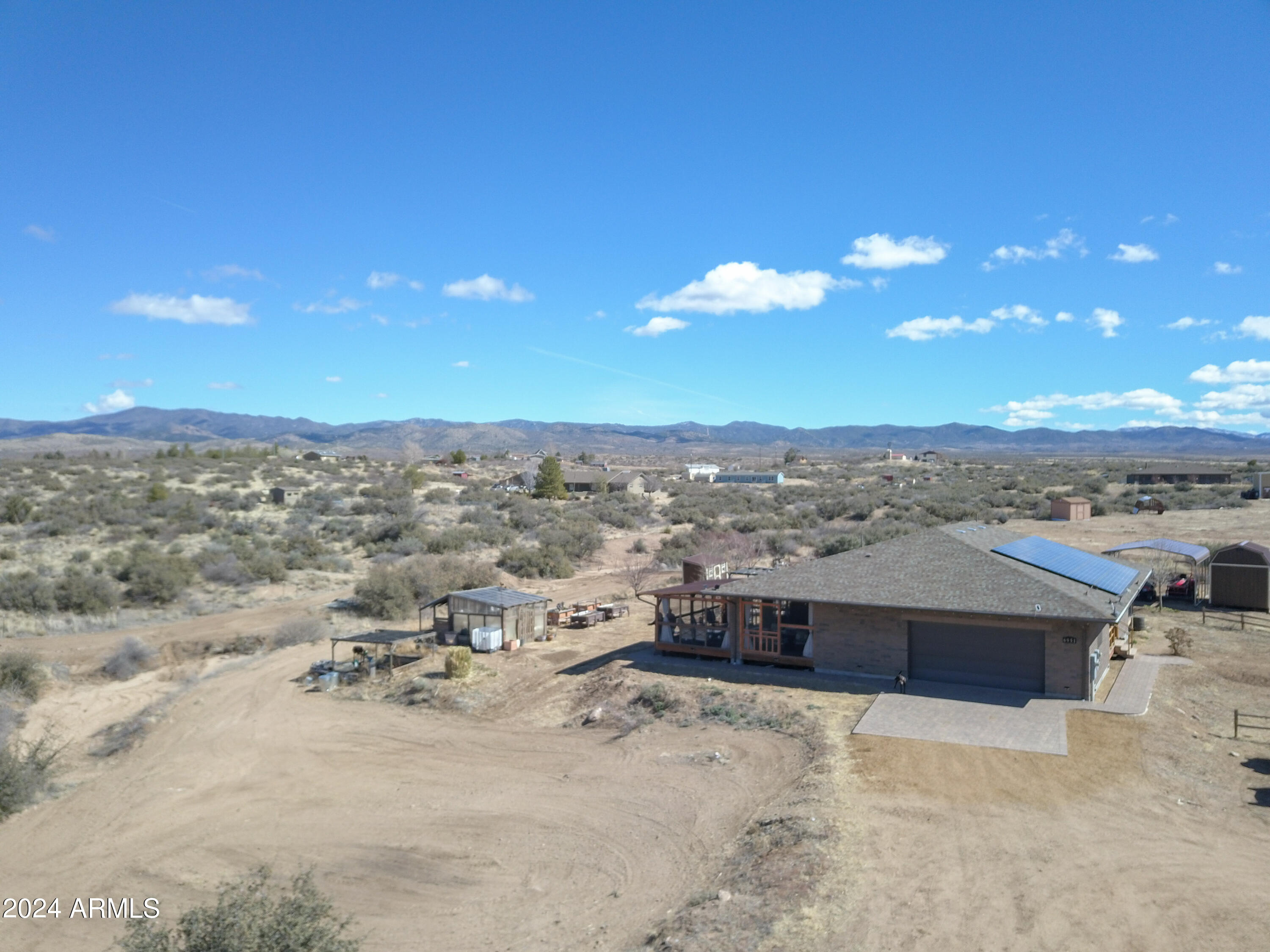 6951 Musgrove Road Skull Valley, AZ 86338 - Photo 40 of 52 Ariel View 1