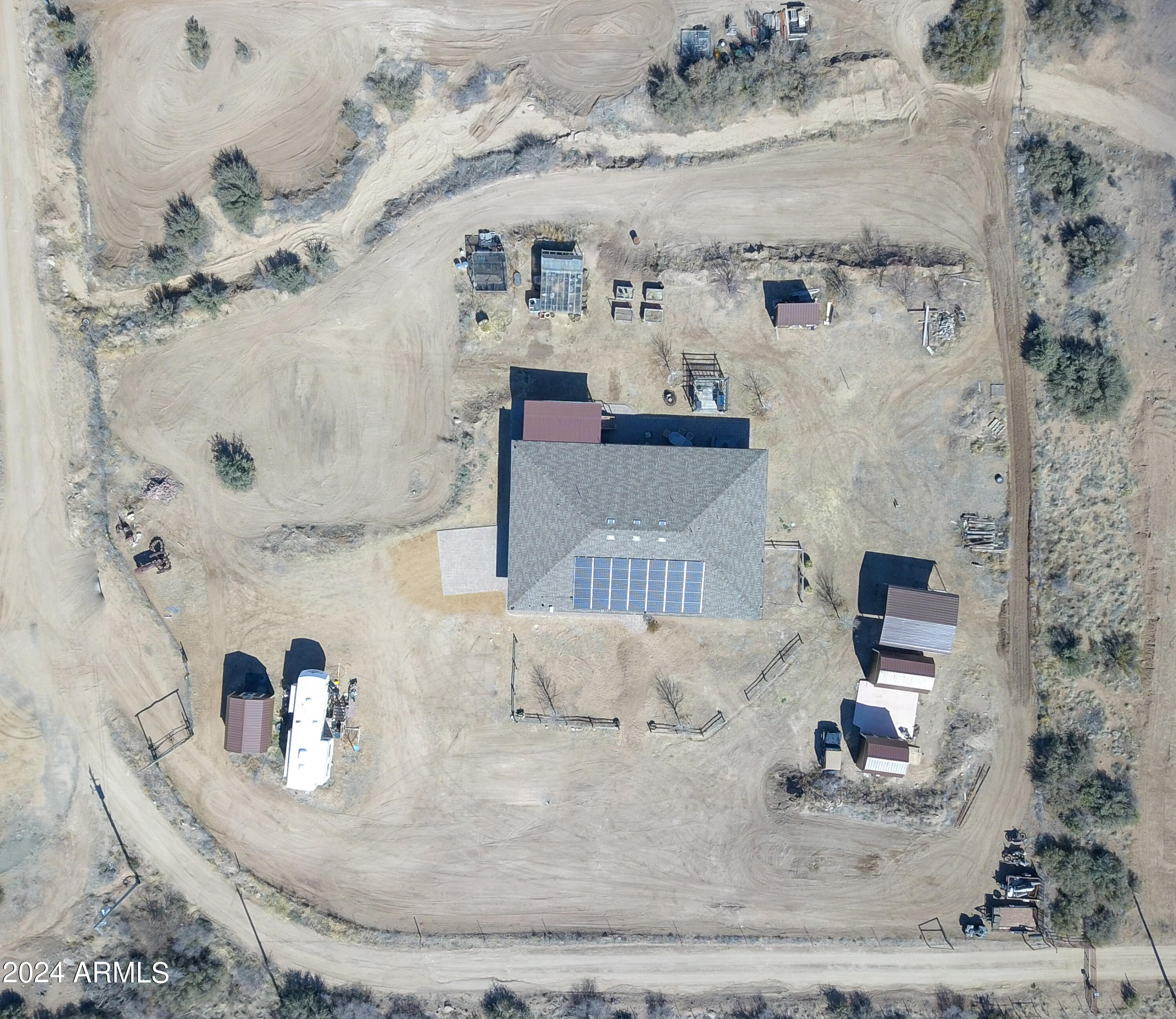 6951 Musgrove Road Skull Valley, AZ 86338 - Photo 47 of 52 Ariel View