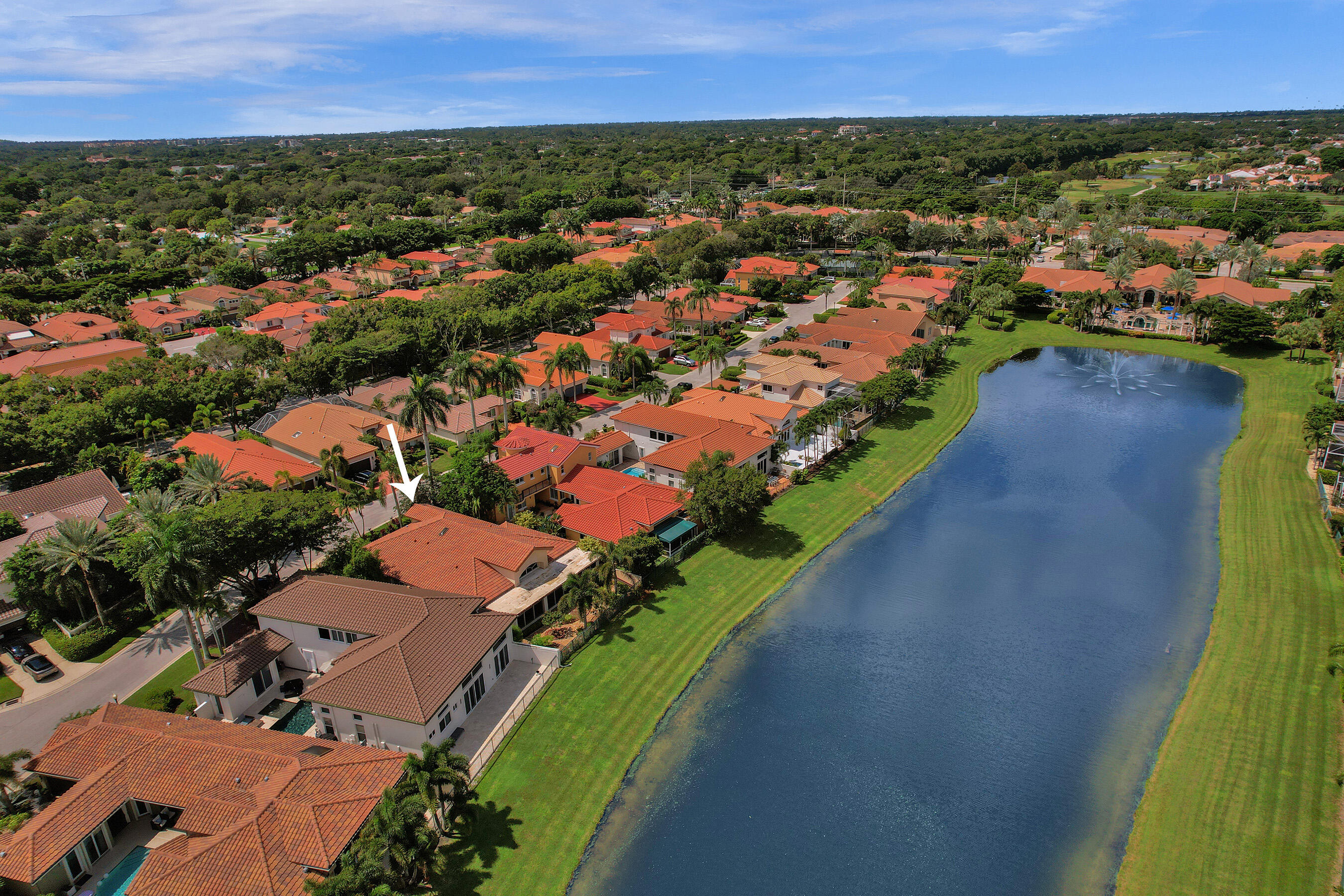 6253 Northwest 23rd Road Boca Raton, FL 33434 - Photo 54 of 121 Aerial View of the House