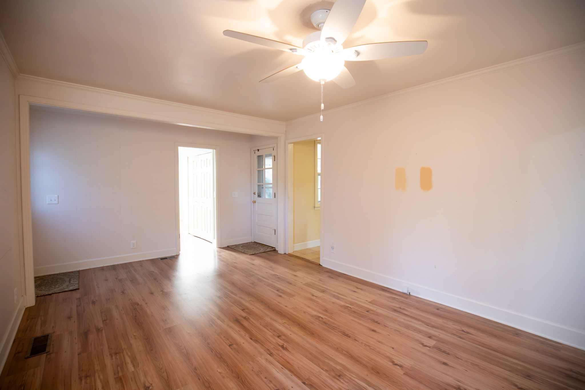 709 Nix Pass Madison, TN 37115 - Photo 17 of 33 an empty room with wooden floor and fan
